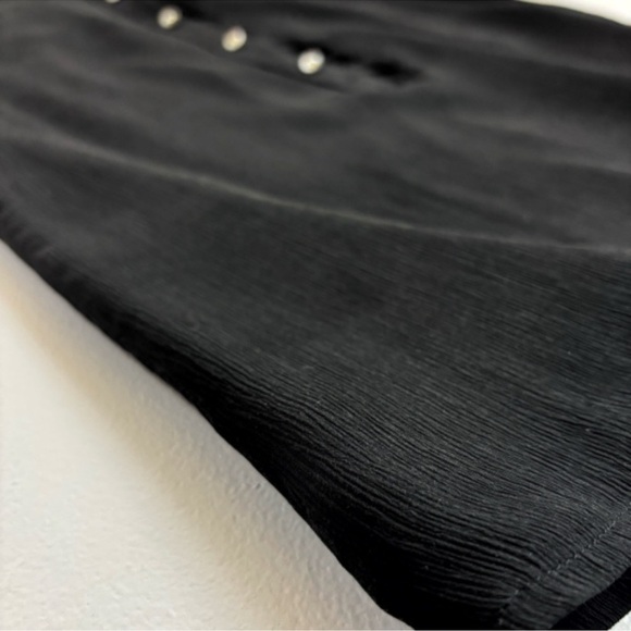 NWT J.CREW ‘Natasha Silk Ruffle Sleeveless Blouse’ 100% Silk Top Size 8 - Picture 4 of 13